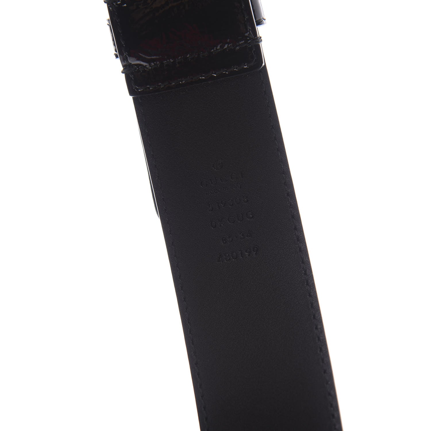 Gucci Suede Patent Ophidia Belted iPhone Case 85 34 Hibiscus Red 9 of 11