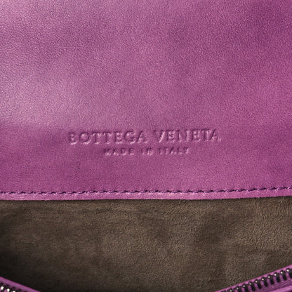 Bottega Veneta Nappa Intrecciato Olimpia Knot Clutch Corot 6 of 12