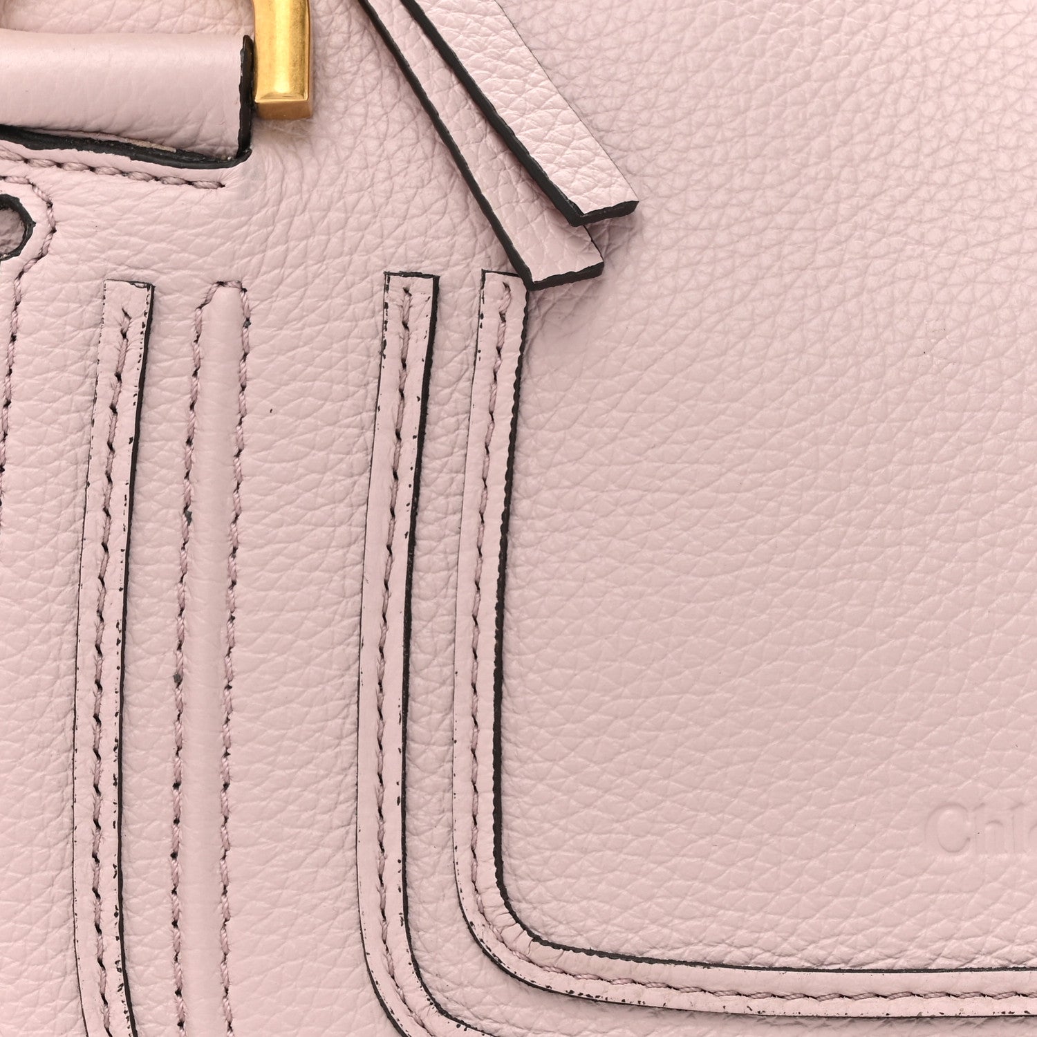 Chloe Calfskin Small Marcie Satchel Misty Lavender 8 of 17