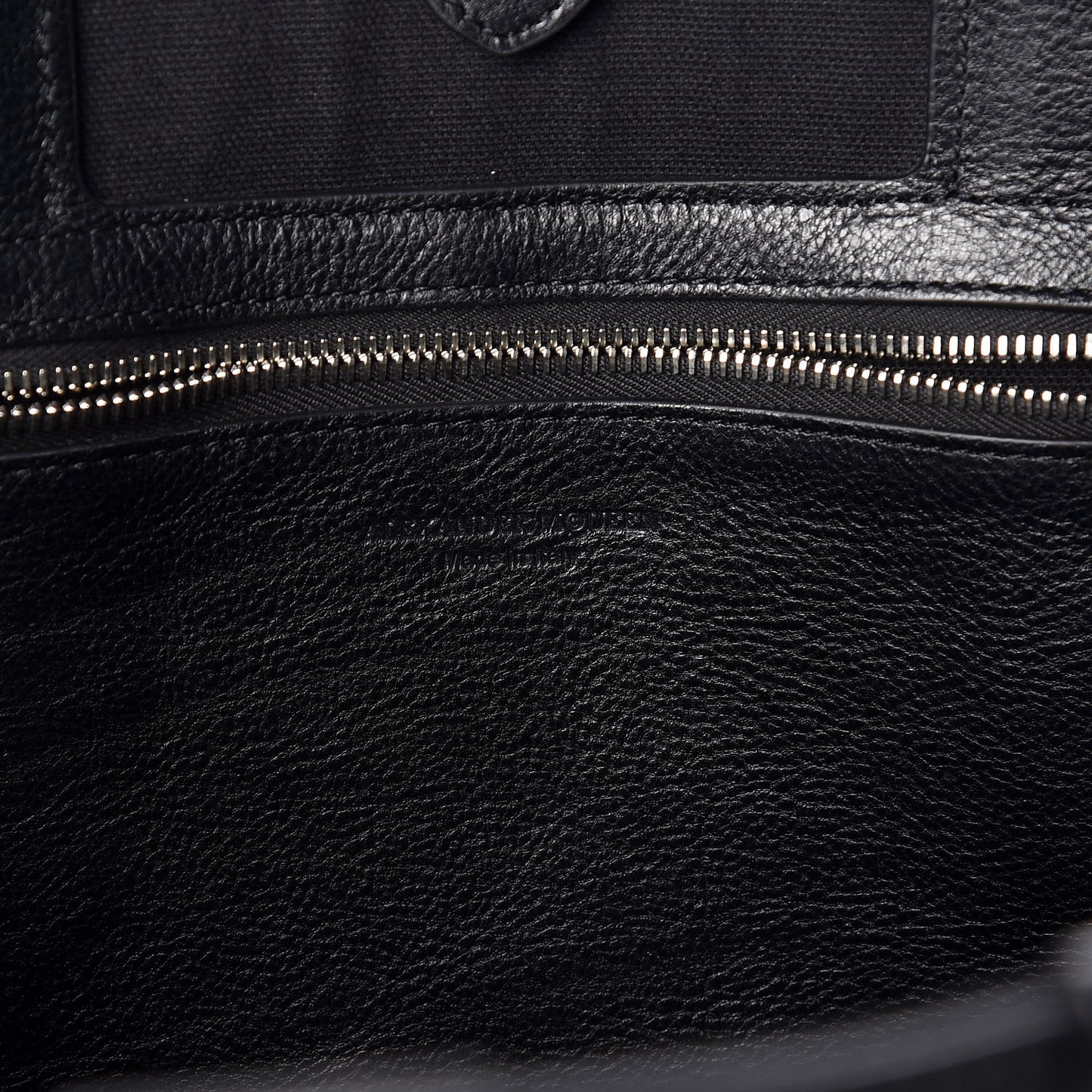 Calfskin Studded Tote Black
