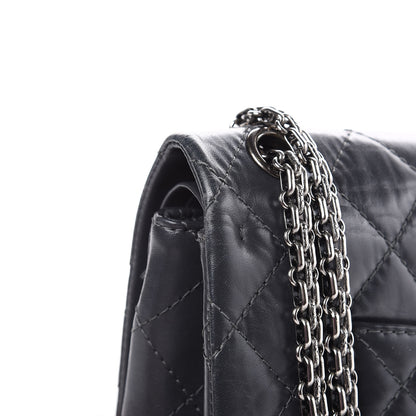 Chanel Aged Calfskin Quilted 2.55 Reissue 226 Flap Grey 11 of 14