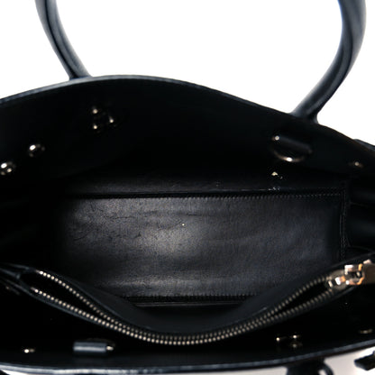 Saint Laurent Grained Calfskin Baby Sac De Jour Black 9 of 21