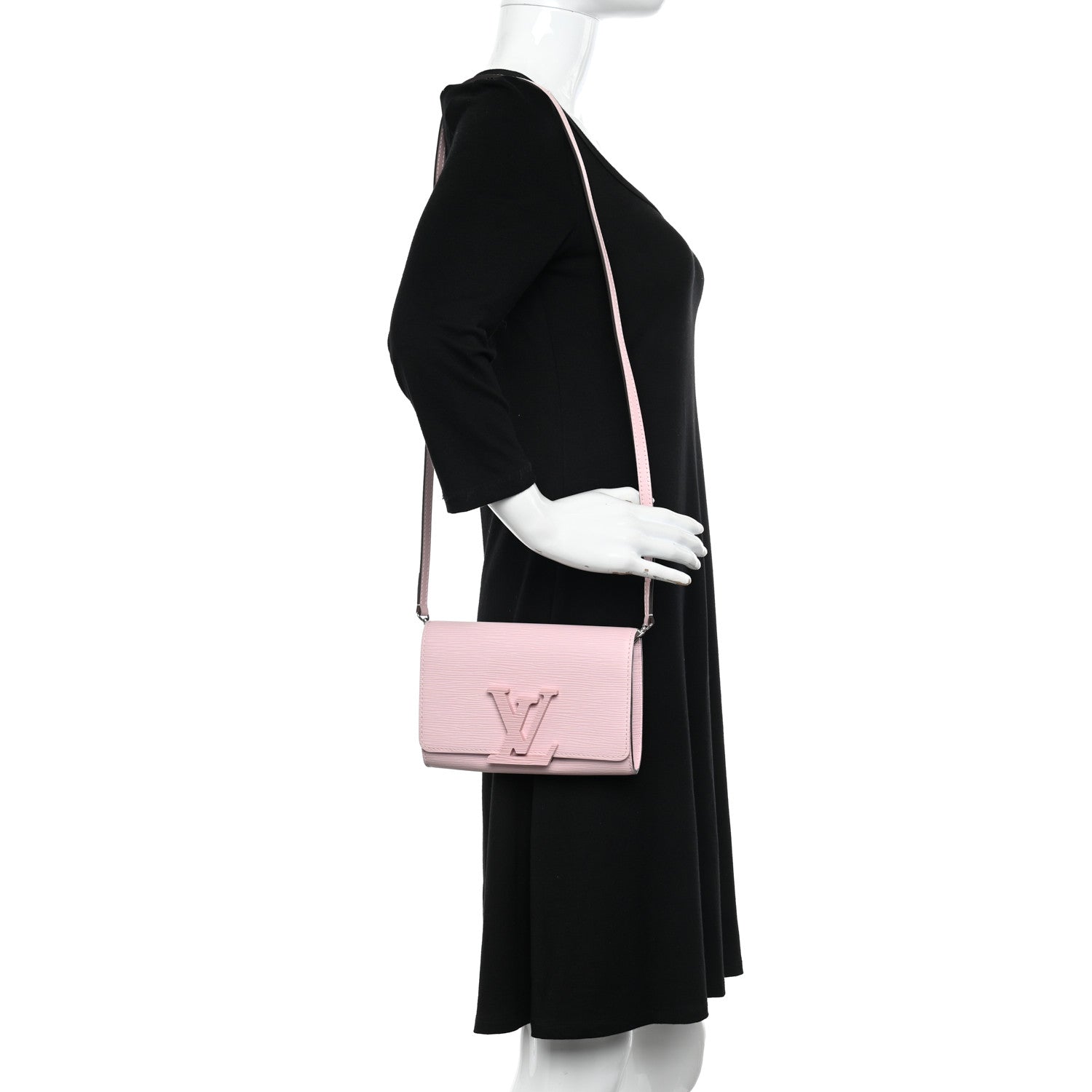 Louis Vuitton Epi Louise PM Rose Clair 2 of 9