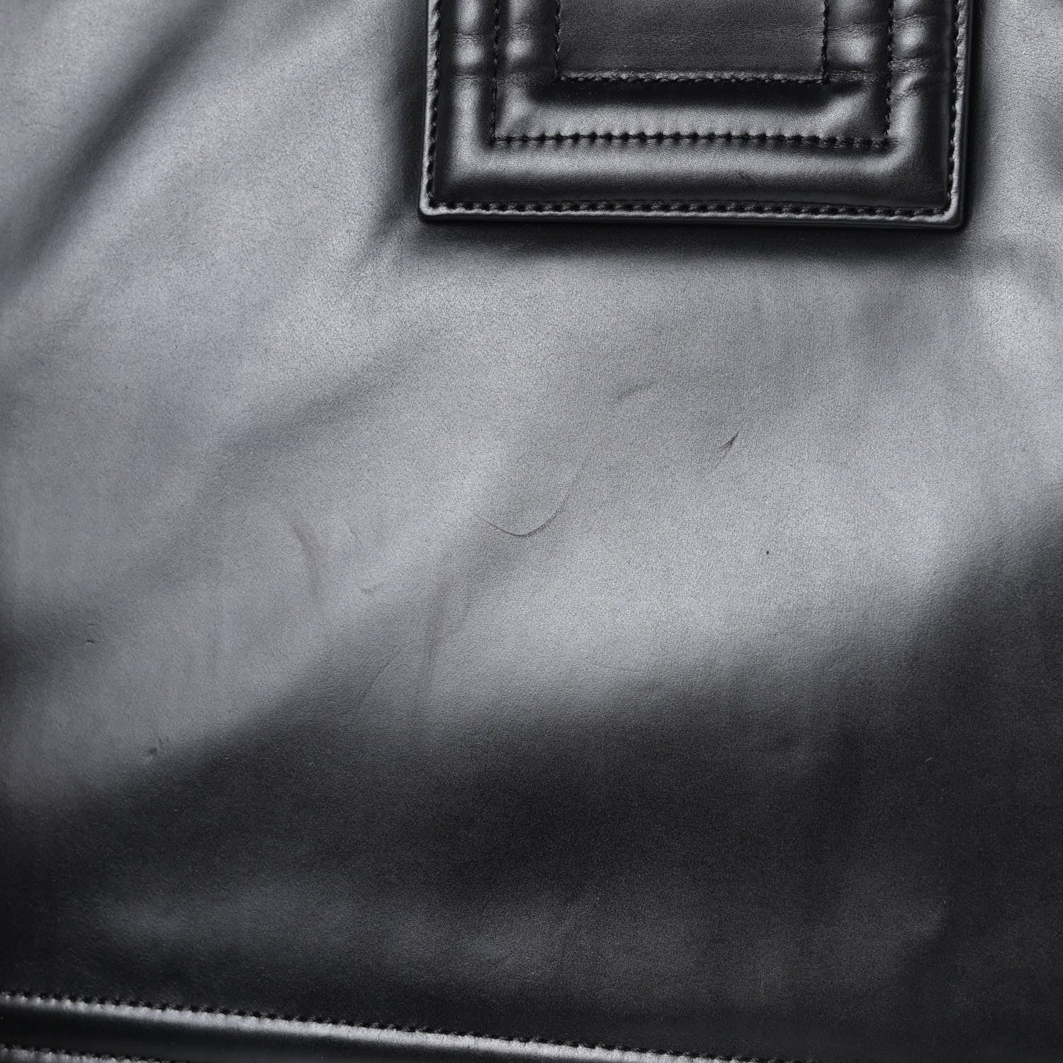 Chanel Glazed Calfskin Boy Tote Black 16 of 16