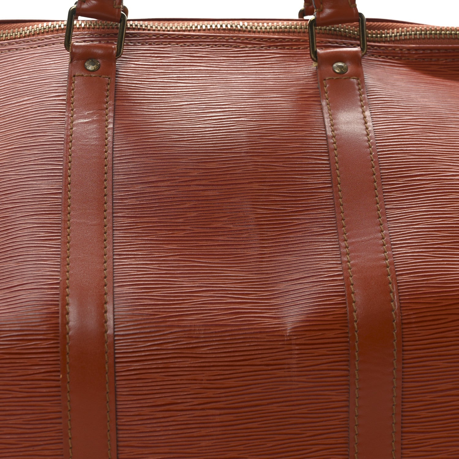 Louis Vuitton Epi Keepall 55 Kenyan Fawn 7 of 9