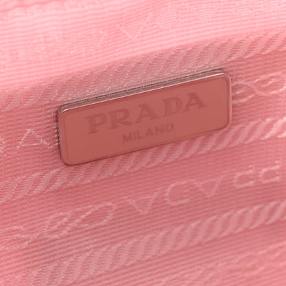 Prada Nylon Vela Drawstring Wristlet Pouch Alabastro 6 of 9