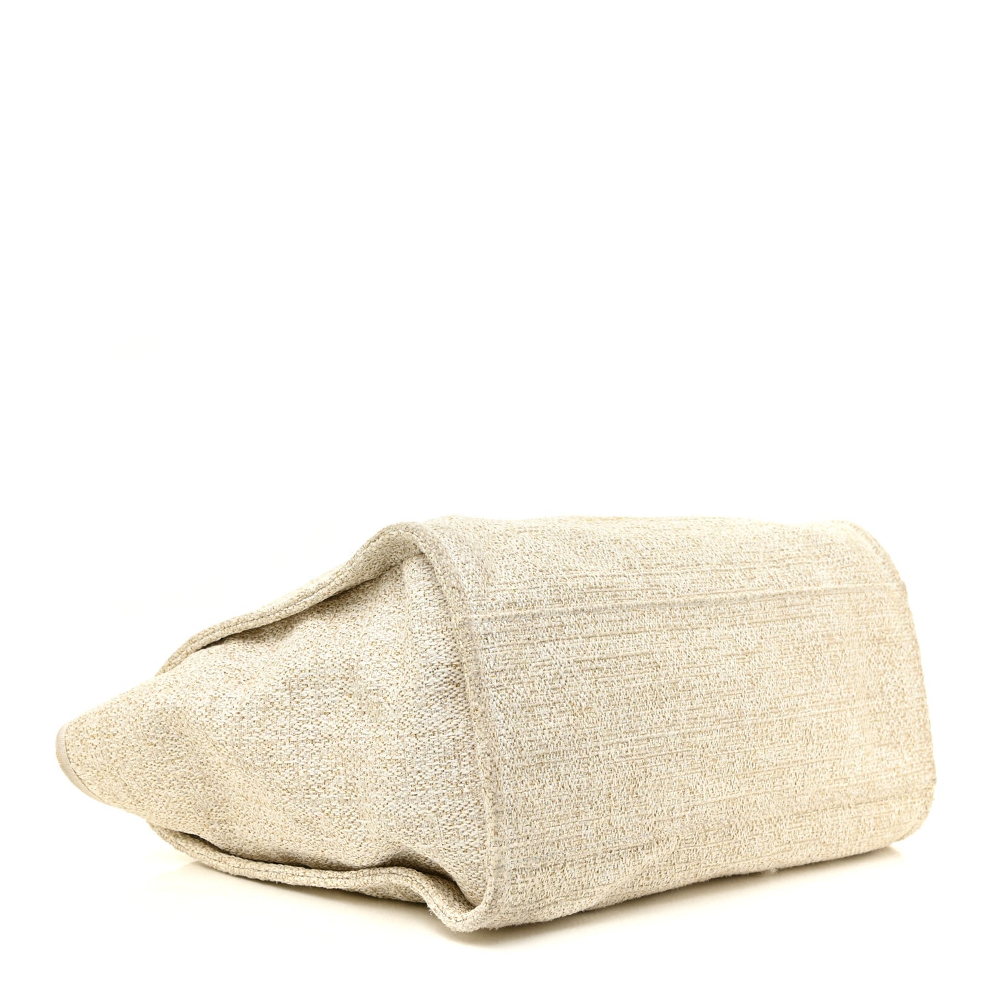 Canvas Large Deauville Tote Ivory
