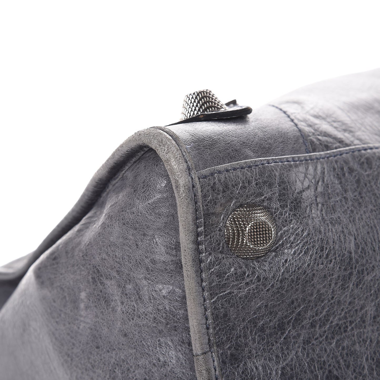 Agneau Giant 21 Silver Hardware Work Anthracite