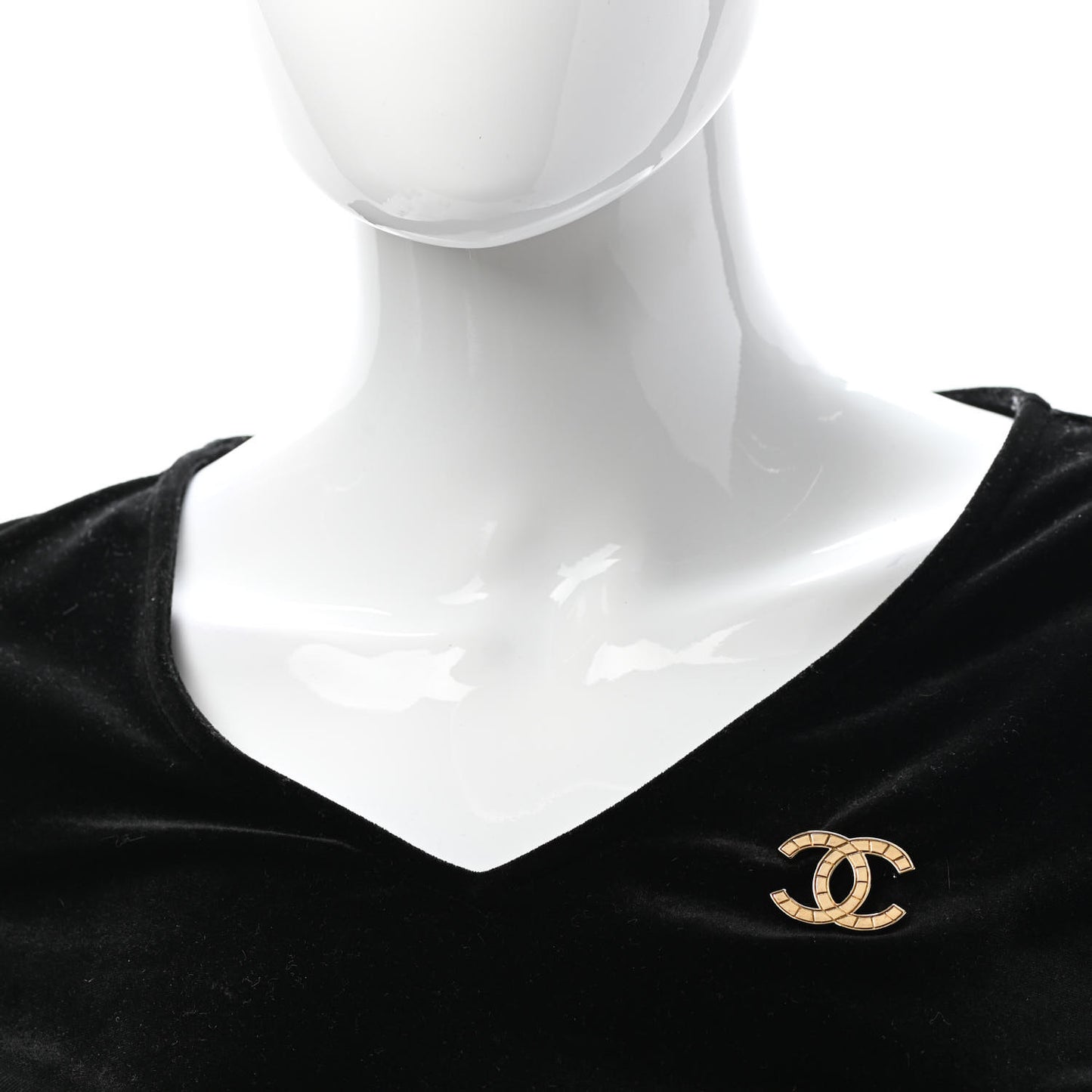 CC Brooch Gold