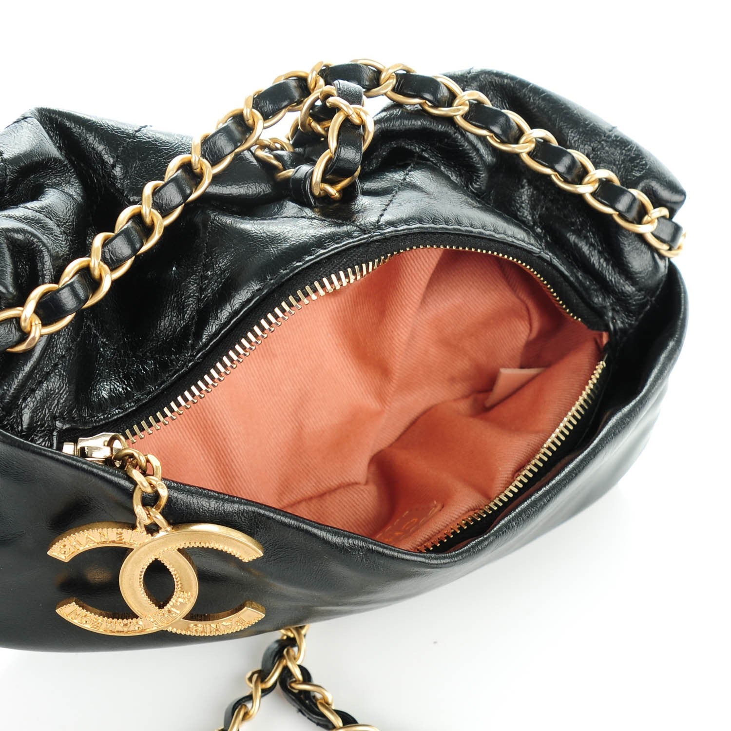 Chanel Calfskin Quilted Baluchon Black 5 of 7