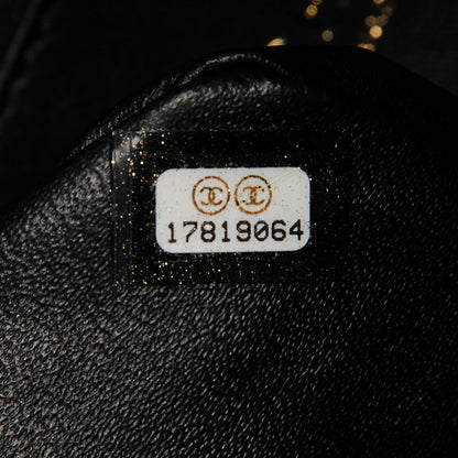 Chanel Calfskin Stitched Thin City Clutch Black 8 of 9