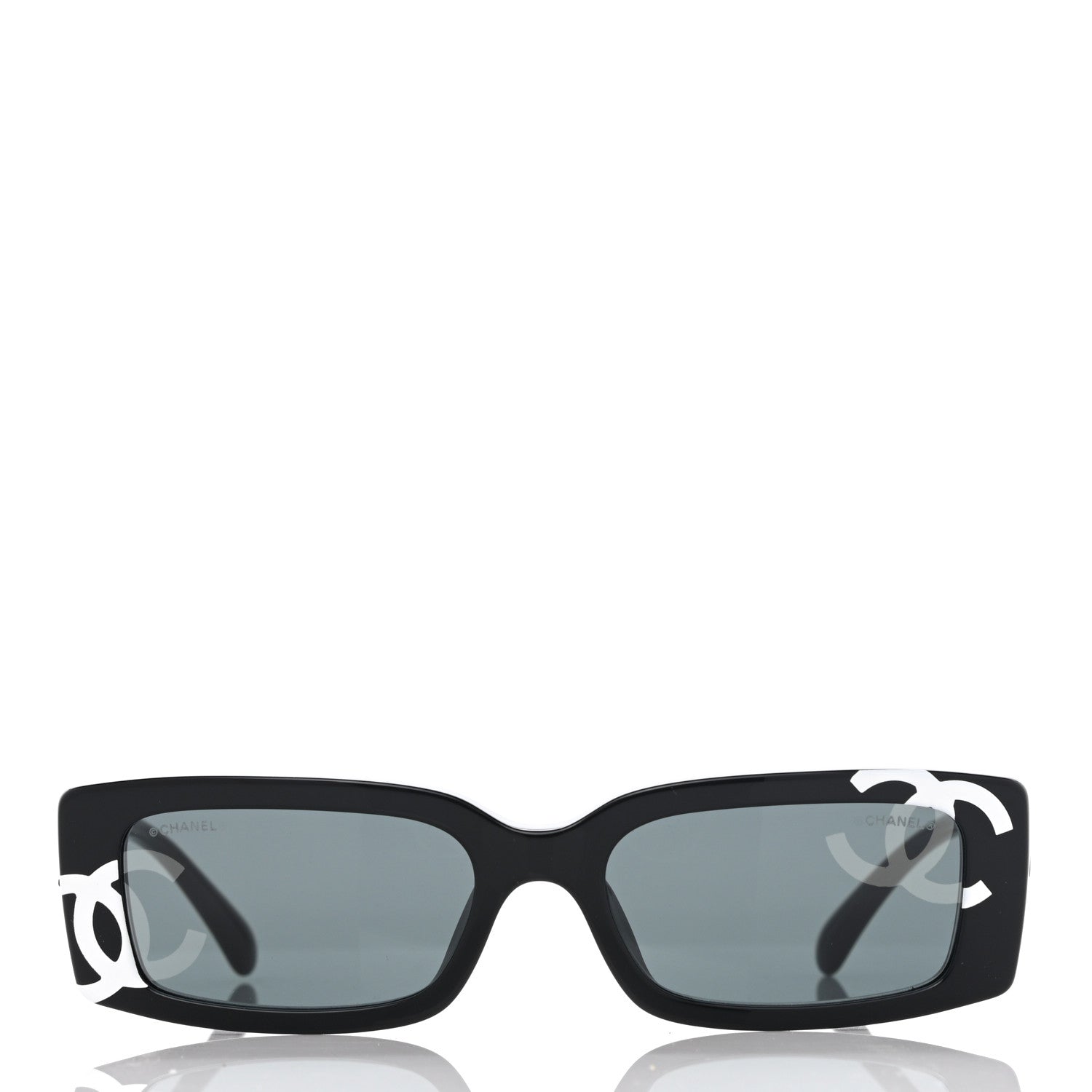 Chanel Acetate CC Sunglasses 71473A Black 2 of 9