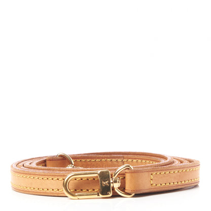 Louis Vuitton Vachetta 12mm Long Shoulder Strap VVN 1 of 4