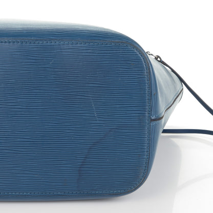 Louis Vuitton Epi Neverfull MM Cyan 5 of 7