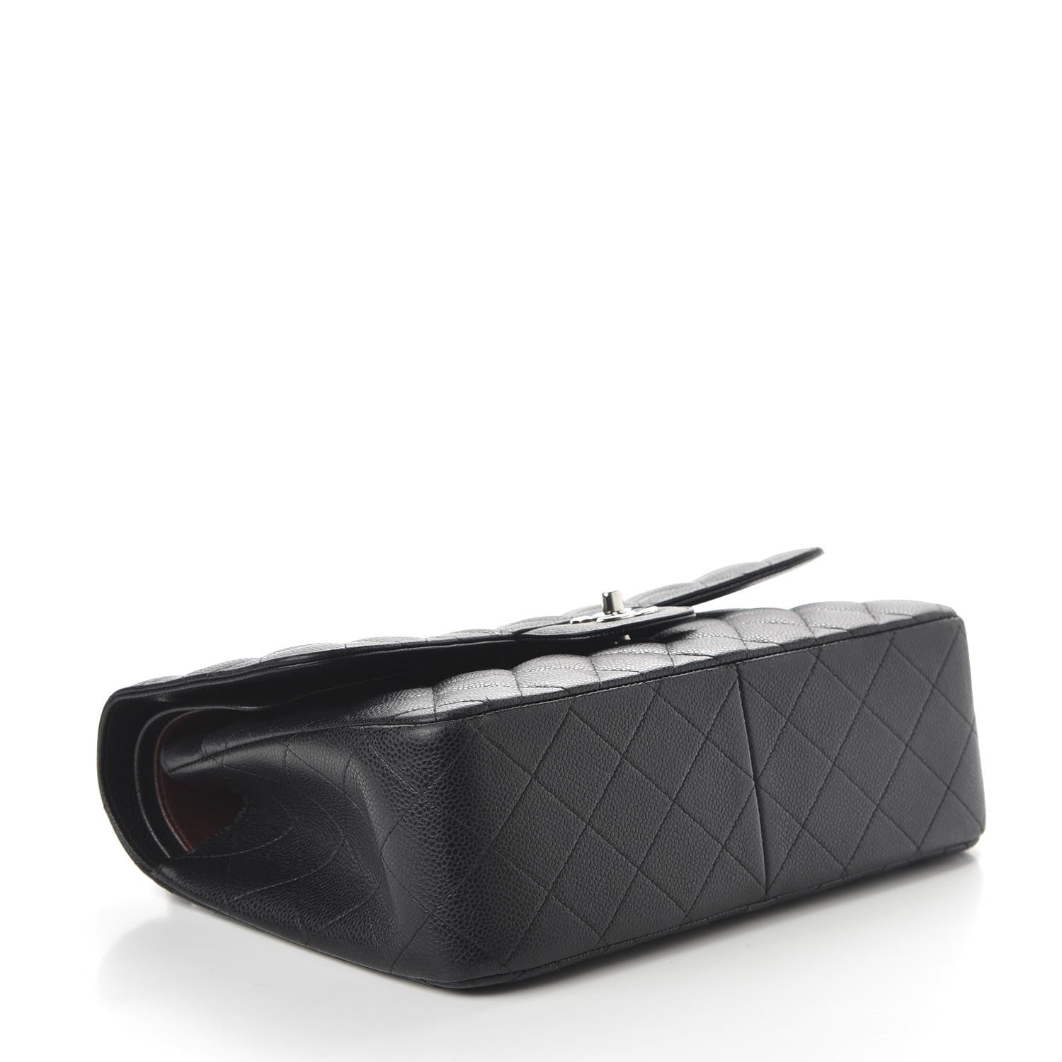 Chanel Caviar Quilted Jumbo Double Flap Black 4 of 11