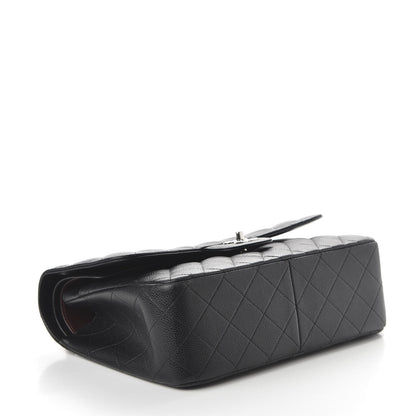 Chanel Caviar Quilted Jumbo Double Flap Black 4 of 11