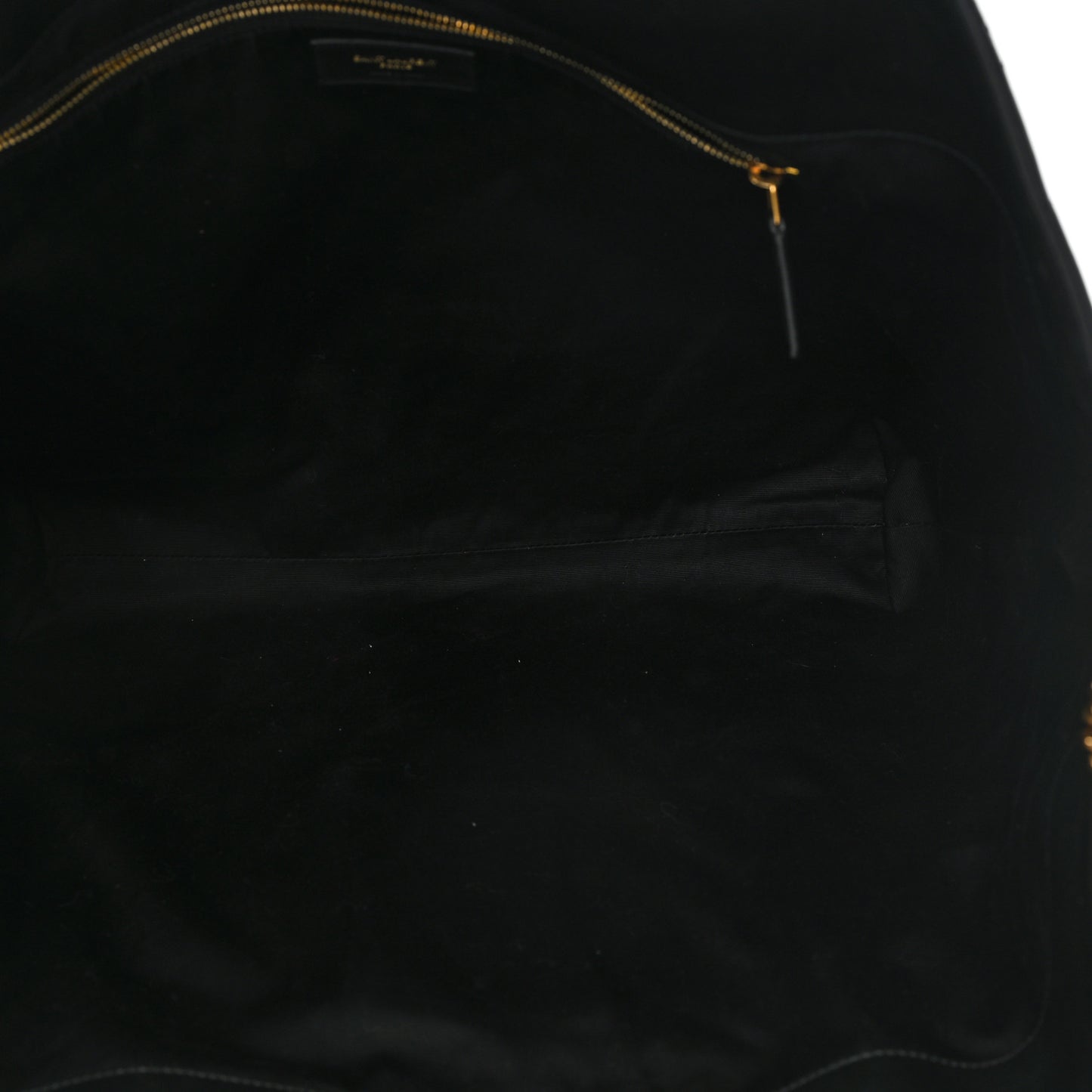 Lambskin Quilted Maxi Icare Shopping Tote Black