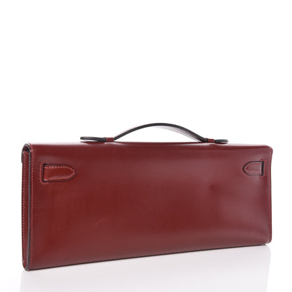 Hermes Box Kelly Cut Clutch Rouge H 3 of 9