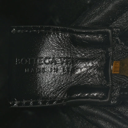 Bottega Veneta Nappa Intrecciato Metallic Knot Mini Loop Camera Bag Black 6 of 11