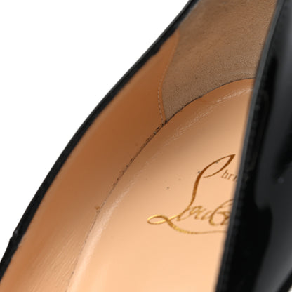 Christian Louboutin Patent So Kate 120 Pumps 39.5 Black 8 of 8