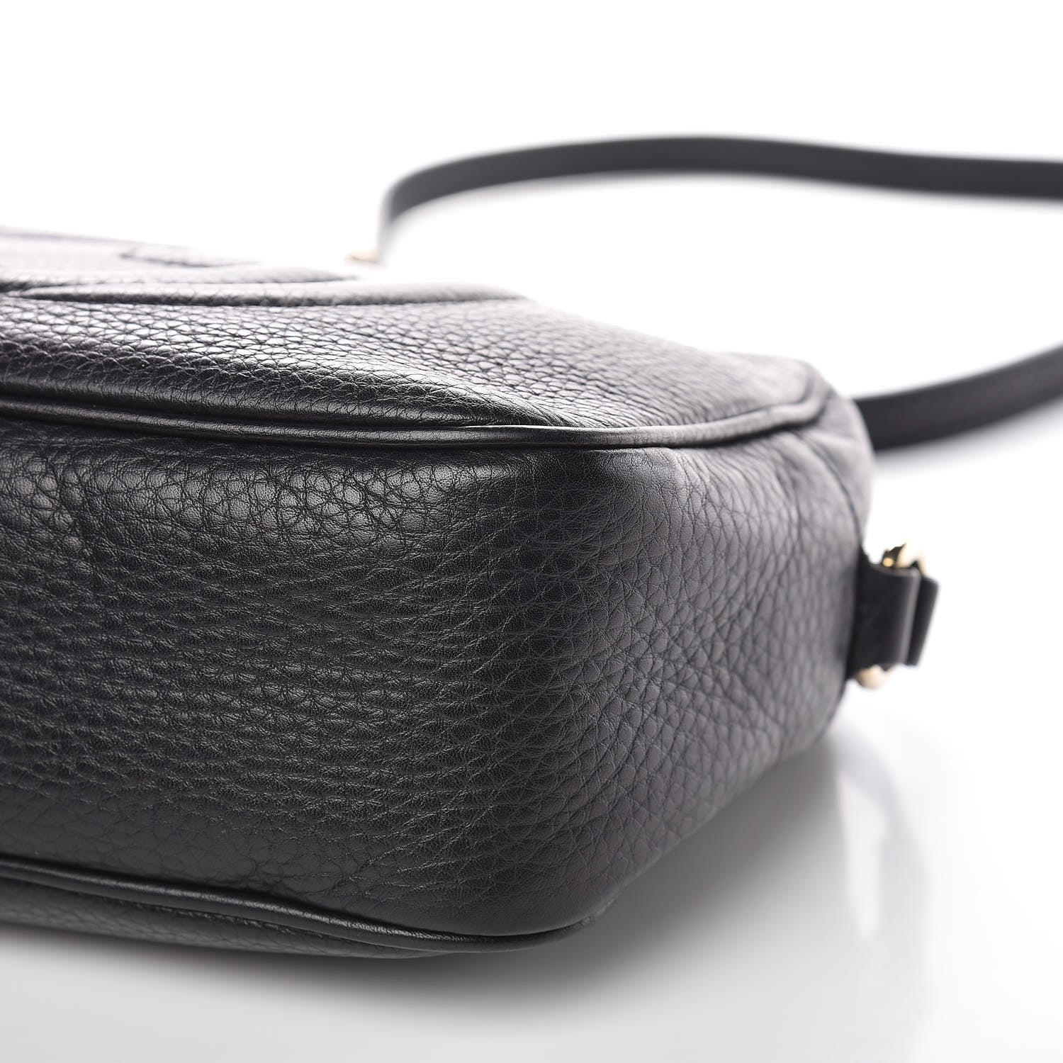 Gucci Pebbled Calfskin Small Soho Disco Bag Black 10 of 12