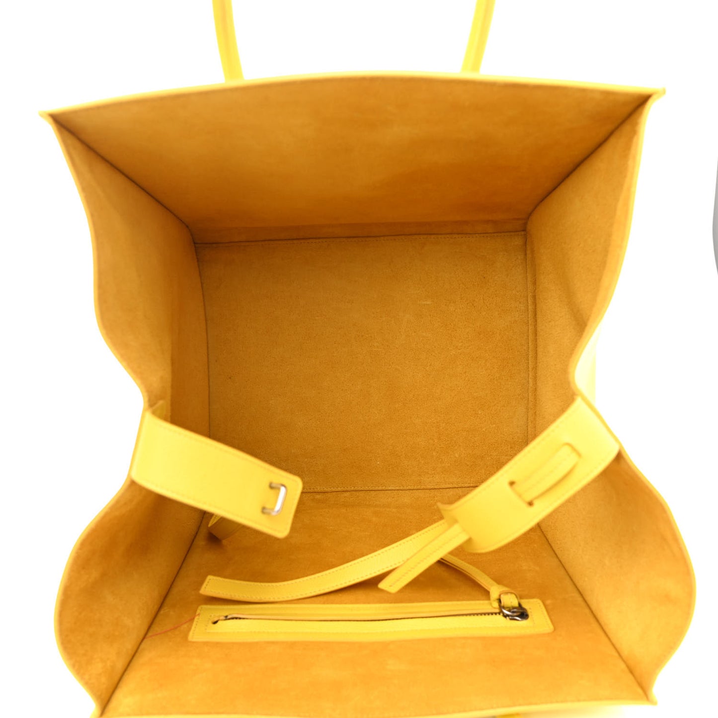 Grained Calfskin Medium Phantom Luggage Yellow