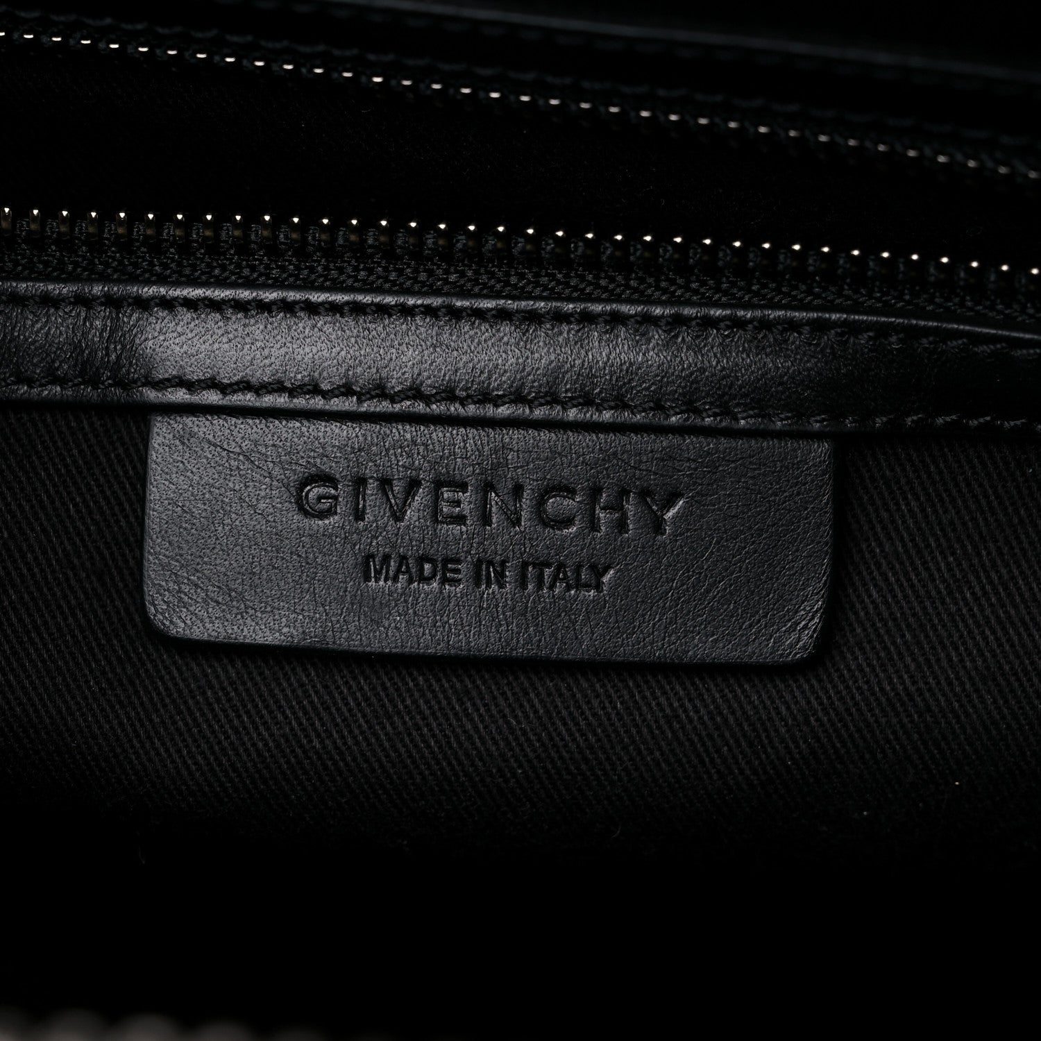 Givenchy Shiny Lord Calfskin Medium Antigona Black 6 of 9