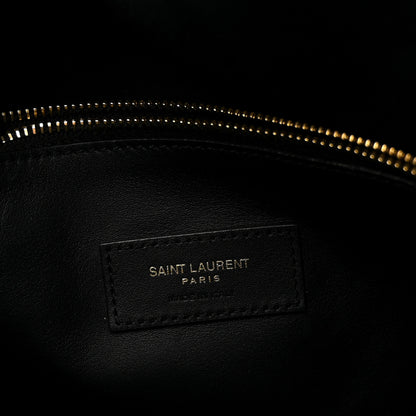 Saint Laurent Smooth Calfskin Large Le 5 A 7 Soft Hobo Black 6 of 11