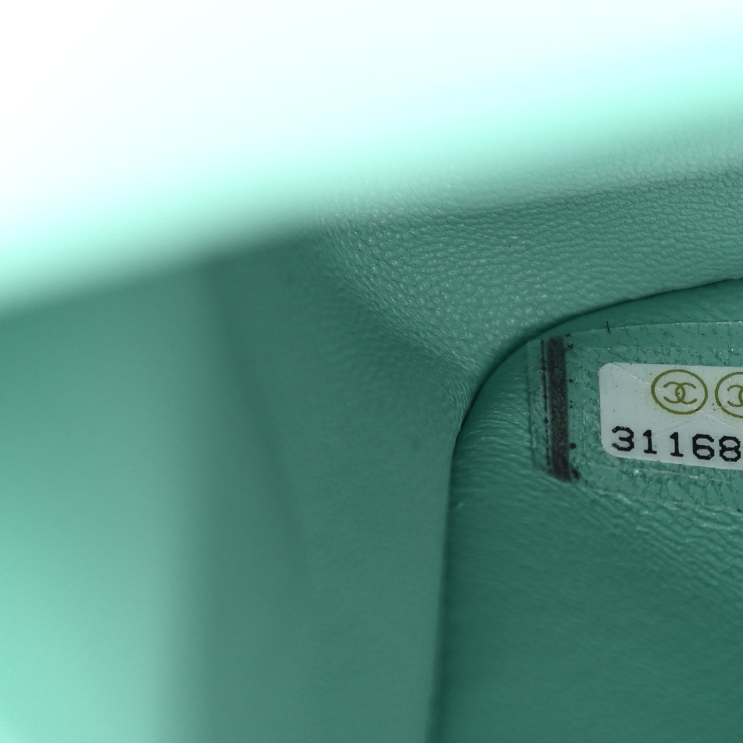 Caviar Quilted Jumbo Double Flap Green