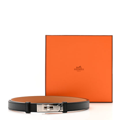 Hermes Epsom Kelly Belt Black 5 of 5