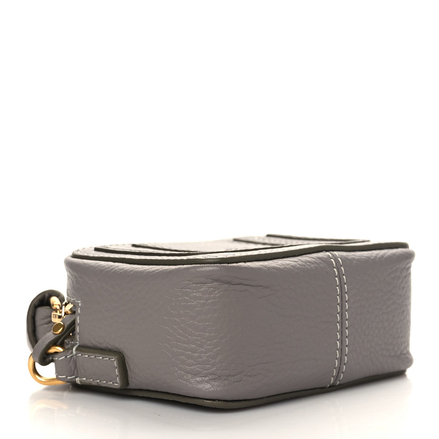 Calfskin Mini Marcie Crossbody Bag Cashmere Grey