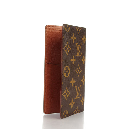 Louis Vuitton Monogram Porte Valeurs Checkbook Wallet 3 of 7