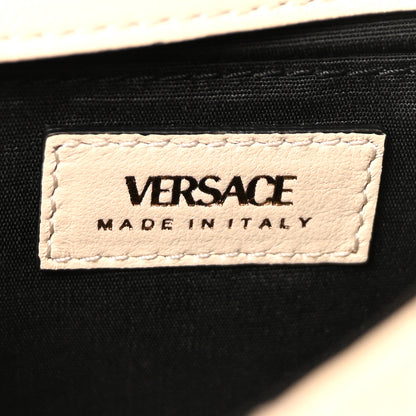 Versace Nappa Quilted Small Medusa Chain Crossbody White 6 of 9