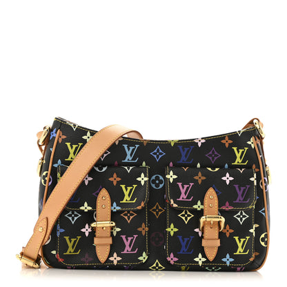Louis Vuitton Monogram Multicolor Lodge GM Black 1 of 14