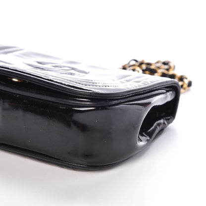 Chanel Patent Mini Flap Black 17 of 17