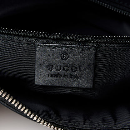 Gucci GG Supreme Monogram Web Messenger Bag Black 6 of 14