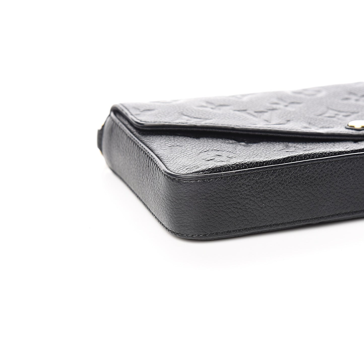 Empreinte Pochette Felicie Chain Wallet Black