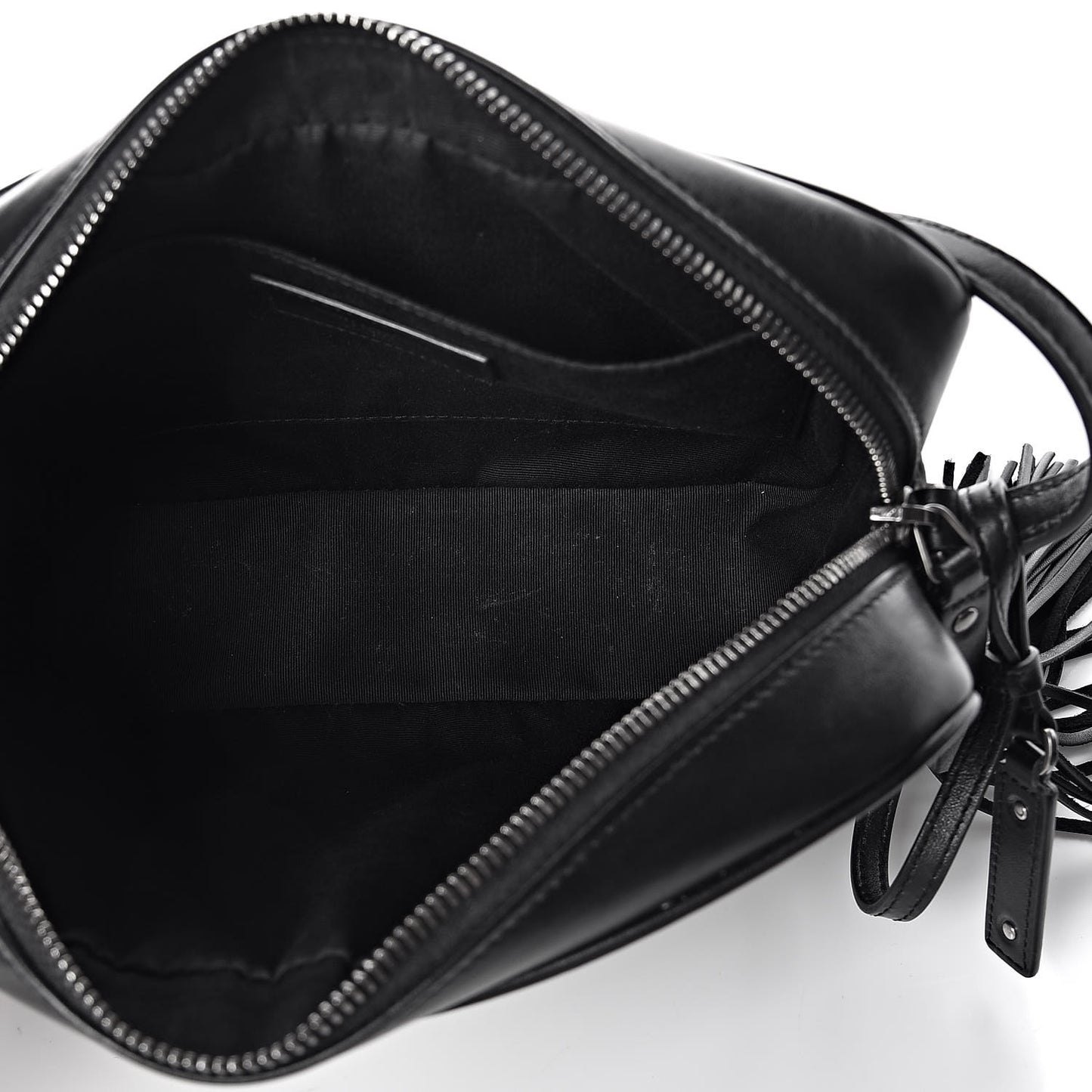 Calfskin Matelasse Monogram Lou Camera Bag Black