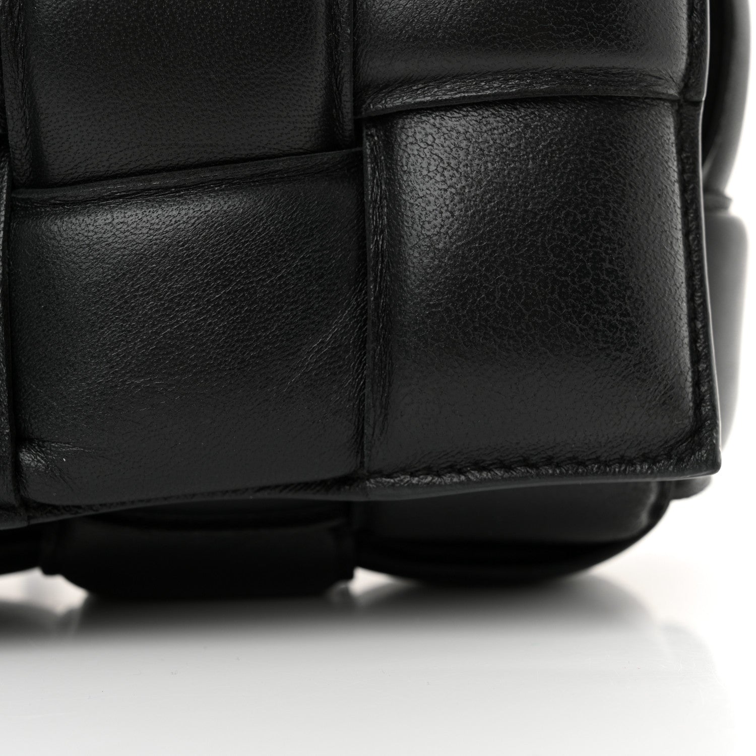 Bottega Veneta Nappa Maxi Intreccio Padded Cassette Crossbody Bag Black 14 of 14