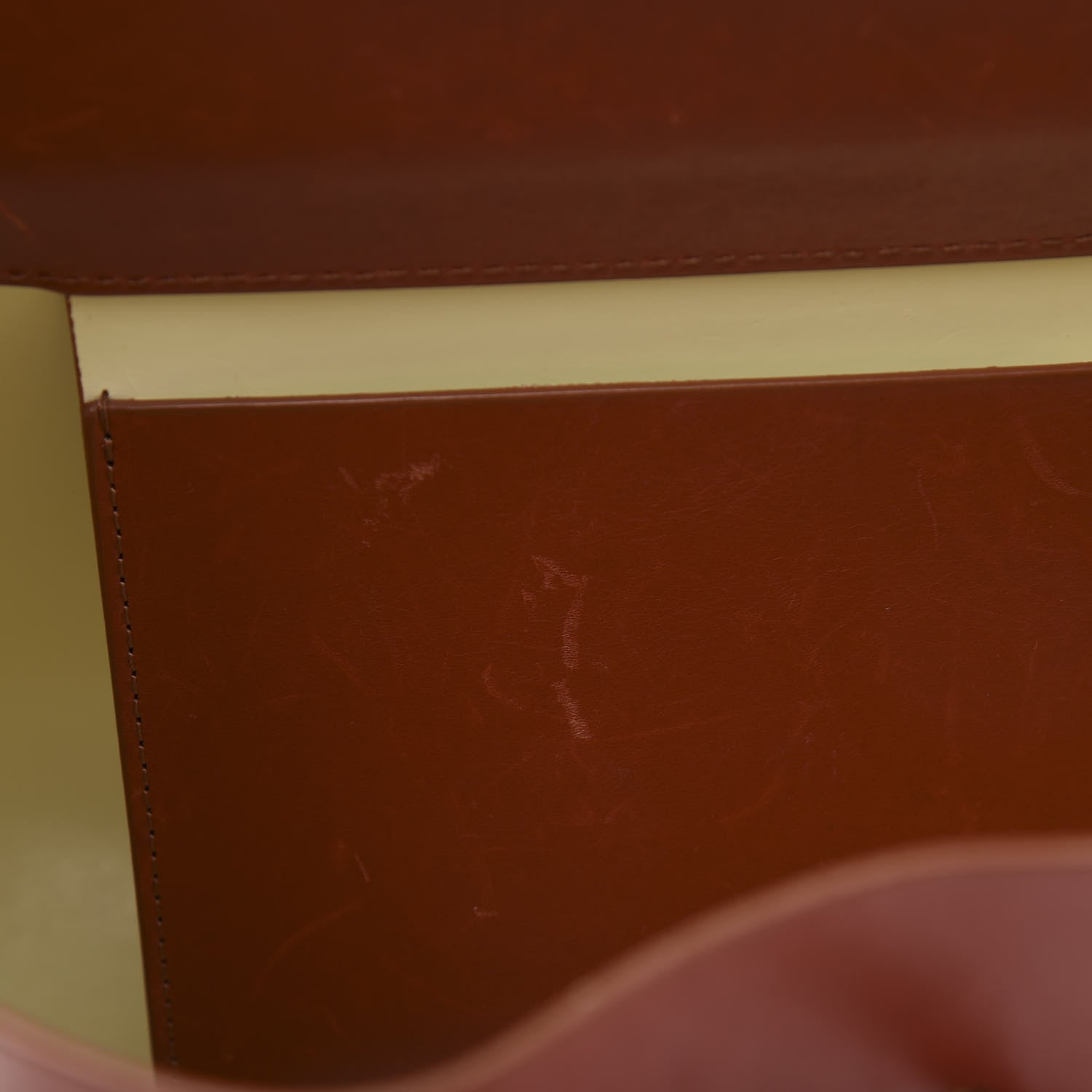 Mansur Gavriel Calfskin Mini Lady Bag Brandy Cleo 13 of 16