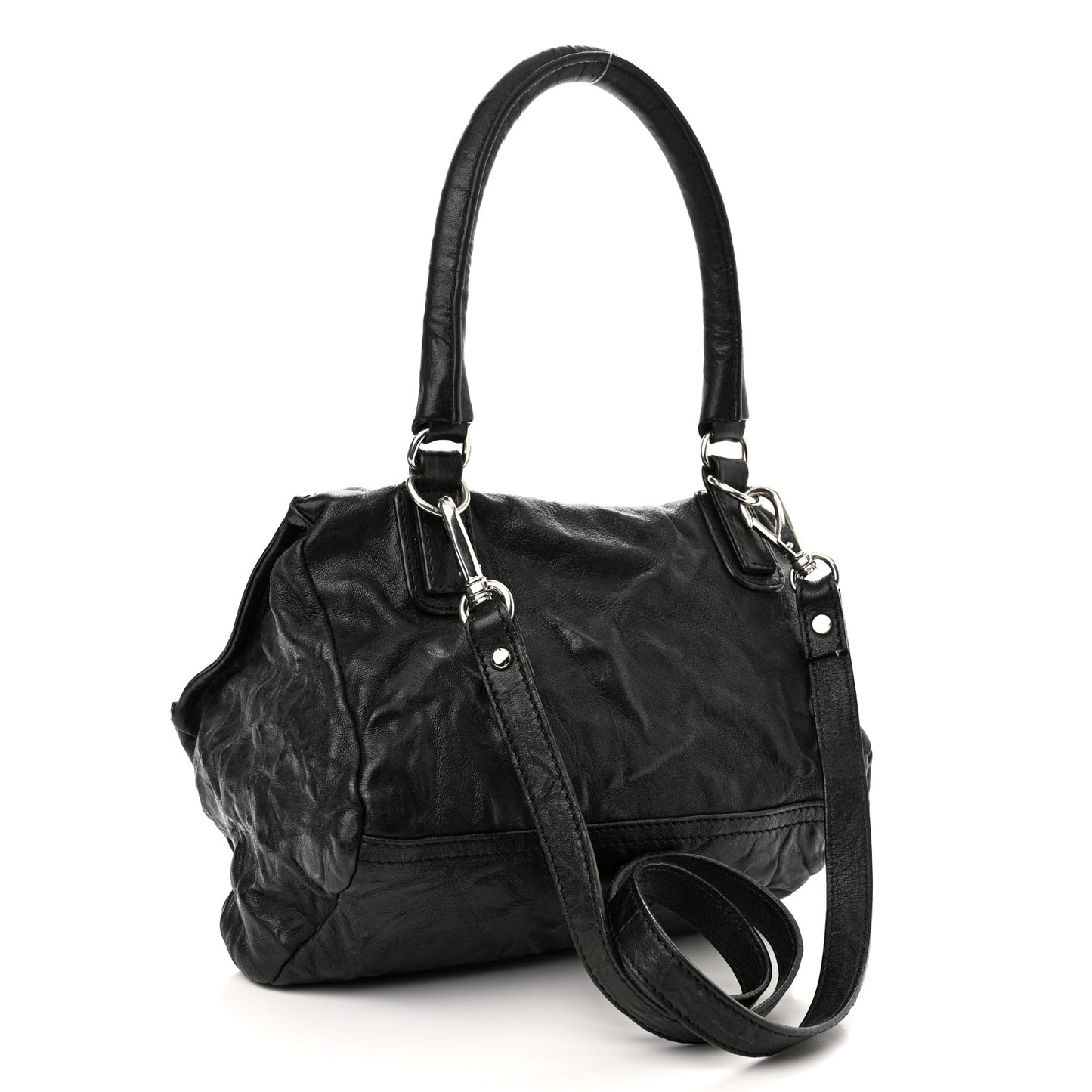 Tumbled Sheepskin Small Pandora Black