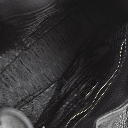 Prada Vitello Daino Small Shoulder Bag Nero Black 7 of 9