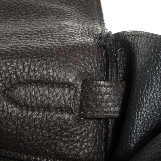 Hermes Togo Kelly Retourne 32 Graphite 7 of 21