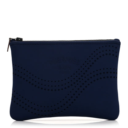 Hermes Neoprene Small Neobain Waves Case Marine 1 of 8