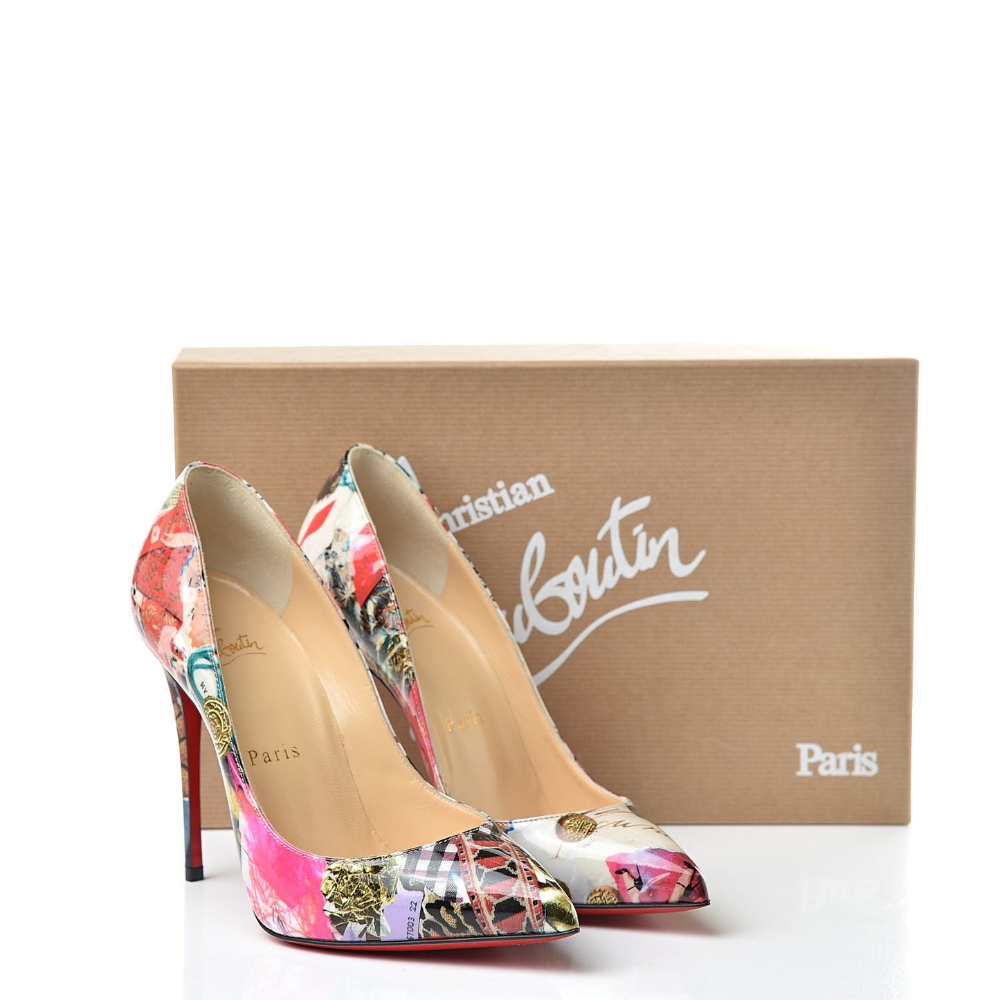 Patent Trash Pigalle Follies 100 Pumps 36 Multicolor