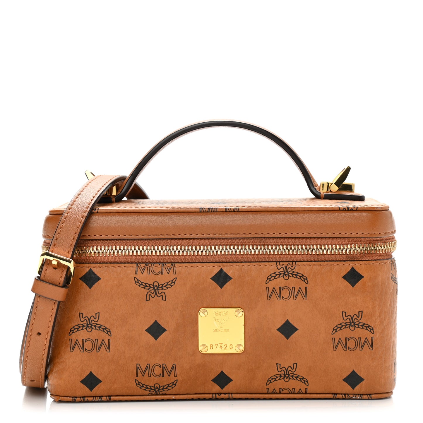 Visetos Vanity Case Cognac
