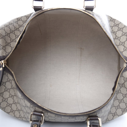 Gucci GG Plus Monogram Medium Carry On Duffle Bag Brown 5 of 21