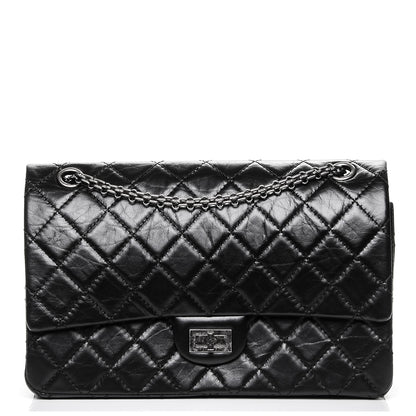 Chanel Aged Calfskin Quilted 2.55 Reissue 226 Flap Black 1 of 8