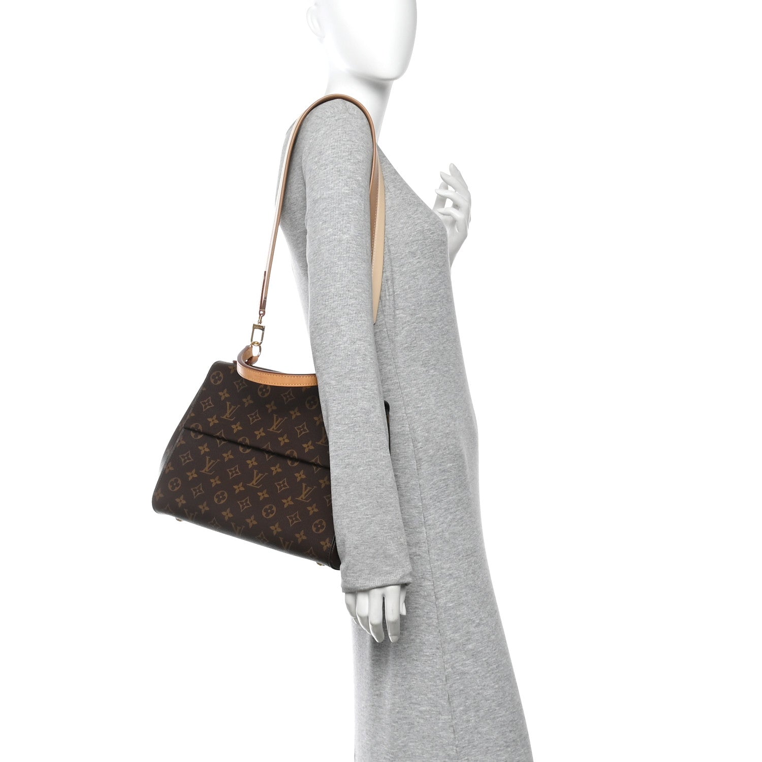 Louis Vuitton Monogram Cluny MM Papyrus Creme 2 of 16