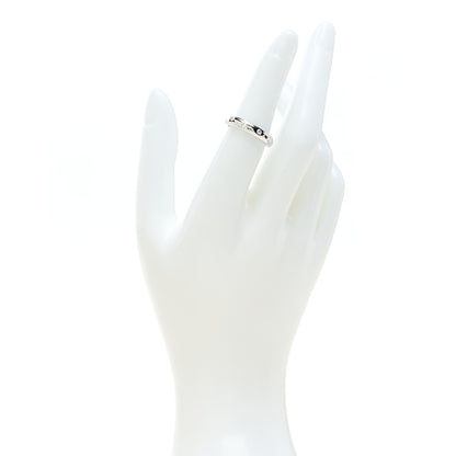 Tiffany Platinum Diamond 4mm Etoile Band Ring 50 5.25 2 of 5